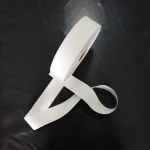 Logo Printed Transfer fabric nylon taffeta ribbon care label
