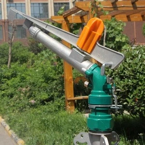 Long shoot distance irrigation1-1/2 inch brass iron big rain gun impact sprinkler