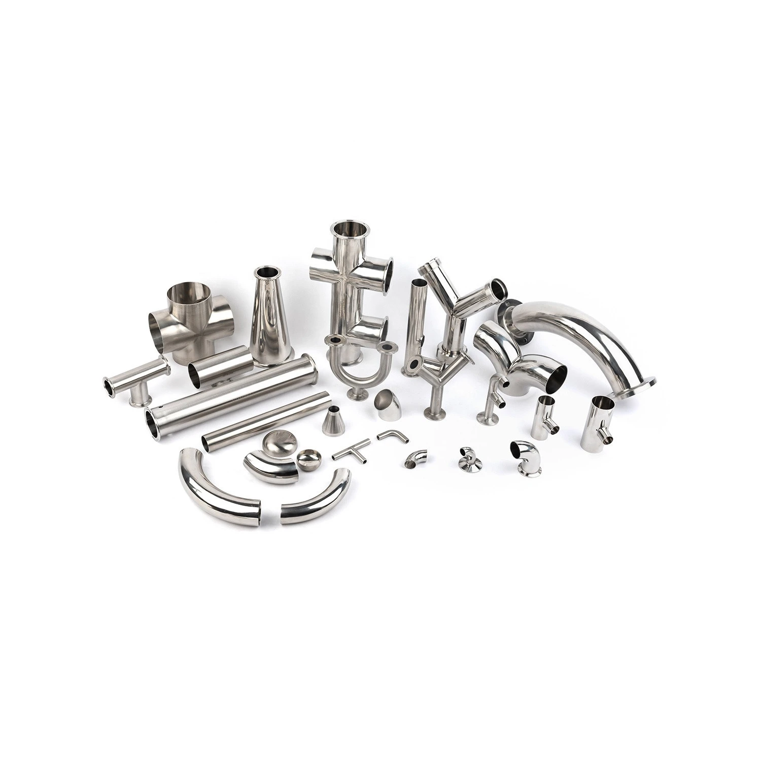 LONGVA Sanitary Stainless Steel Pipe Fittings and Valves