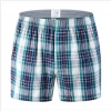 loose arrow underwear woven plaid yarn dyed boxer mens 100% cotton board shorts