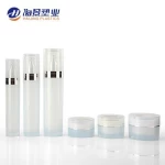 Lotion Beauty Package luxury cosmetic acrylic  Long Shape Jar and Bottle