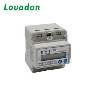LOVADON DDS238-4 W type multi-function Trade Assurance WIFI meter single phase smart energy meter