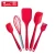 Import Lucky Red 5 Piece Kitchenware Baking Cooking Tools Silicone Kitchen Utensils Set from China