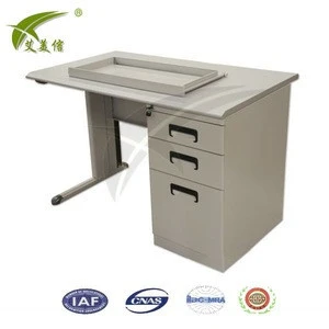 Luoyang factory directly office school used steel table cheap price metal computer desk