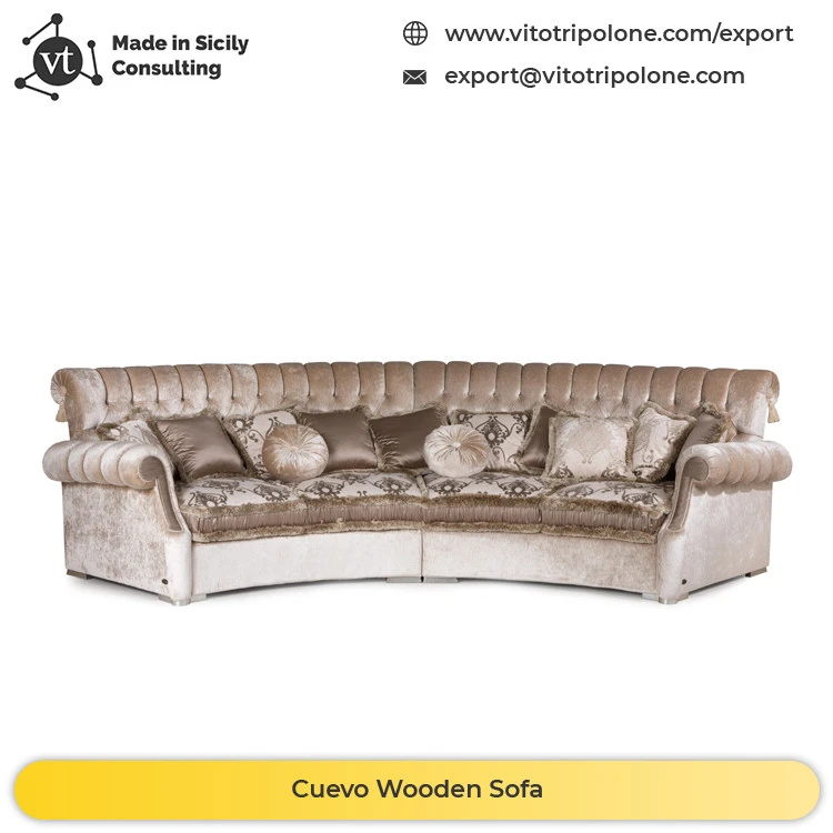 Luxurious Royal Style Home Furniture Living Room Sofa Set