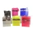 Luxury designer fashion transparent clear jelly bag acrylic chain square purse women box handbag