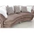 Import Luxury factory price home furniture velvet sofa/ living room furniture 7 seat sofa from China