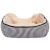 Import luxury foldable plush dog bed accessories pet bed from China