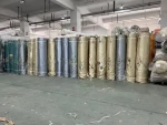 Luxury Jacquard & Plain Style Embroidered Curtains Blackout Feature for Living Room and Hospital Use-Stock for Wholesalers