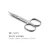 Import luxury private label eye makeup tool stainless steel beauty eyebrow scissors from China