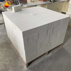 LUYANG Round Fire Bricks Sk40 Fireproof High Alumina Brick for Curved Refractory Oven