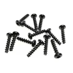 m1.2 m1.6 m1.7 M2 Steel Black Oxide Round Pan Head Torx Drive Thread Forming Self Tapping PT Screws for Plastic Parts