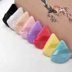 Makeup Sponge Portable Cosmetic Powder Puff Foundation Soft Cotton Beauty Triangle Powder Puff