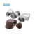Import malleable iron piep fittings black gas tee 90 degree elbow dimensions chart 1/2 black elbow hot galvanized cross 180r screw plug from China