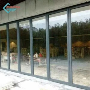 manufacturer movable folding glass partition workstation for meeting room