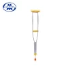 Manufacturers from china sale adjustable aluminum axillary crutch arm walking stick cane