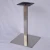 Import marble outdoor table metal stainless steel base from China