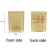 Import Matte aluminum foil kraft paper flat pouch packing bag for tea from China