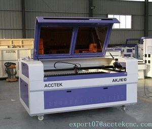 MDF plywood wood plastic PVC 100w Co2 laser cutting engraving machine cnc laser cutting machine 1610