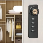 Mechanical Digital Combination Filing Cabinet Lock with Master Key