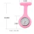 Import medical nurse watch cheap price luminous needle silicone wristband promotional products pocket watches from China