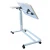 Import Medical Table Height Adjustable Gas Lift Desk Sit Stand Desk Hospital Furniture from China