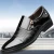 Import Mens shoes autumn patent-leather glossy business dress shoes British mens casual fashion shoes from China
