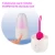 Import Menstrual cup sterilizer steam Amazon Hot Sale cup menstrual and sterilizer cup steam cleaning cleaner easy to carry from China