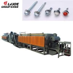 Mesh Belt Quenching Furance for screw Heat Treatment