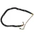 Metal decorative Round sheet diamond metal Belt chain  PU rope cord Leather  Waist chain