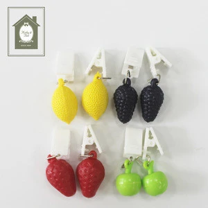 Metal Decorative Tablecloth Weight Clip With Fruit Design
