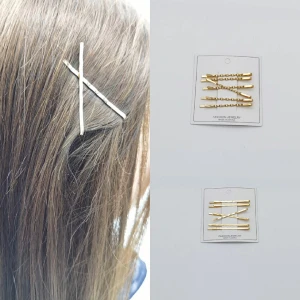 Metal headdress twist clip bright clip wave clip hairpin fashion