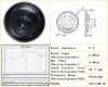 Micro acoustic speaker component 8ohm 45mm mylar speaker