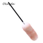 mini car air conditioning duster long wool sheepskin duster for car cleaning
