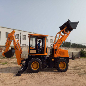 Mini Backloader Tractor Buy Mini Small Tractor Backhoe Loader / High Capacity Digger Loader For ...