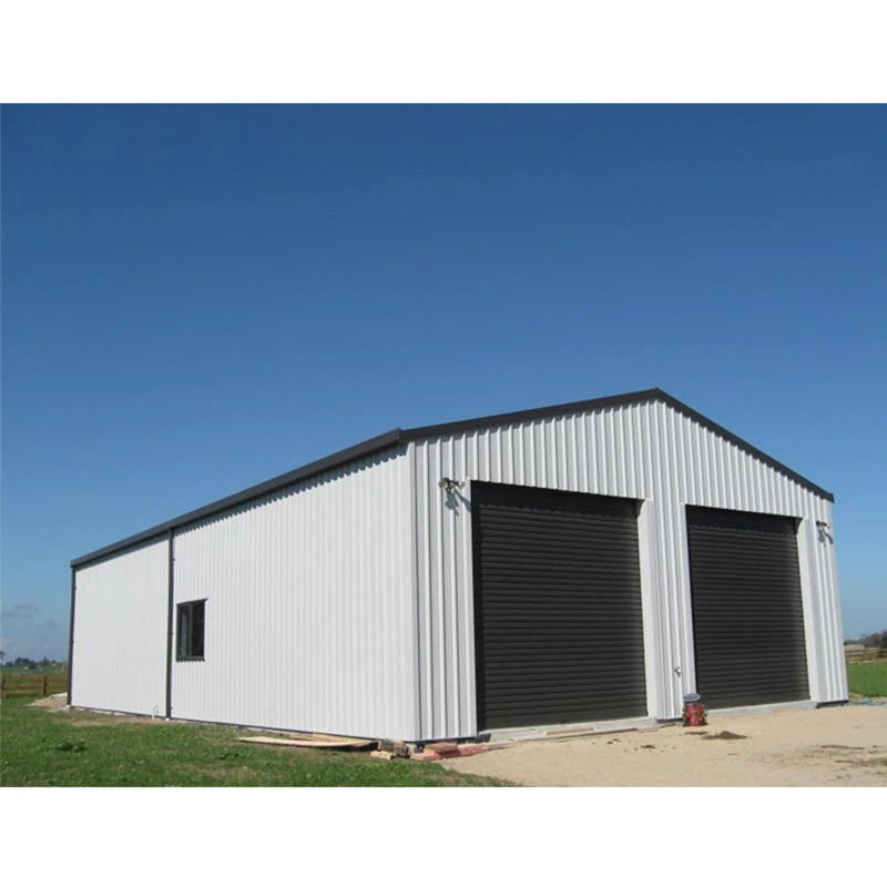 mini storage steel building prefabricated warehouse  outdoor storage shed light steel structure warehouse workshop steel framing