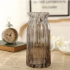 mini trumpet hotels decor clear crystal decorative flower vases for home decor