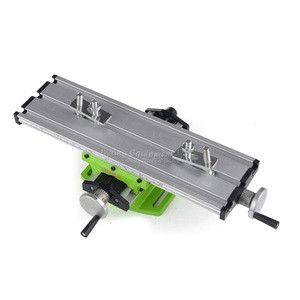 Miniature precision LY6330 multifunction Milling Machine Bench drill Vise Fixture worktable X Y-axis adjustment Coordinate table