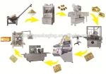 Mixed Instant Soup Bouillon Essence Black Chicken Flavour Seasoning Powder making pressing wrapping packaging machine