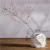 Import Modern creative gifts accessories home decoration marble ceramic stone flower vase for ornaments from China