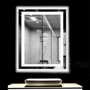 Modern Decor Wall Home Furniture Long Fogless Floor Length Led Lighted Makeup Smart Bath Mirrors