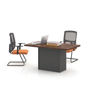 Modern design office meeting room wooden chatting office conference table