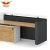 Import modern furniture standard size customized office shop front counter design standing reception desk from China