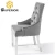 Import Modern luxury fabric dining chair for restaurant european style from China