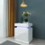 Import Modern Simple Bedside Table with LED  Colorful Lights Bedside cabinet from China
