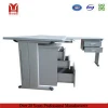Modern Steel Office Furniture L Shaped Office Desk Metal Table / Executive Office Desk