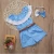 Import mommy and daughter baby girls casual matching family clothes fashion off shoulder matching ladies jeans romper outfits summer from China