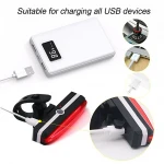 mountain bike accessories rechargeable led bicycle lights