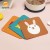 Import Multi Colors Cartoon Heat Resistance Silicone Table Mats Bowl Pad Cup Pad Dining Table Mat Table Mat For Dining Room from China