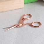 Muting Makeup Vendor Wholesale High Quality Private Label Eyelash Scissor Packaging Boxes Rose Gold Eyelash Scissors